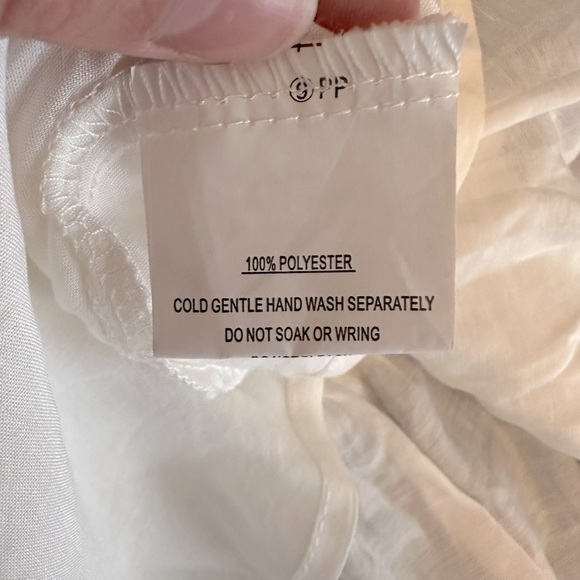 (SOLD ON DEPOP) NWT Australian Angel Biba White Sundress (size medium) - Picture 7 of 8